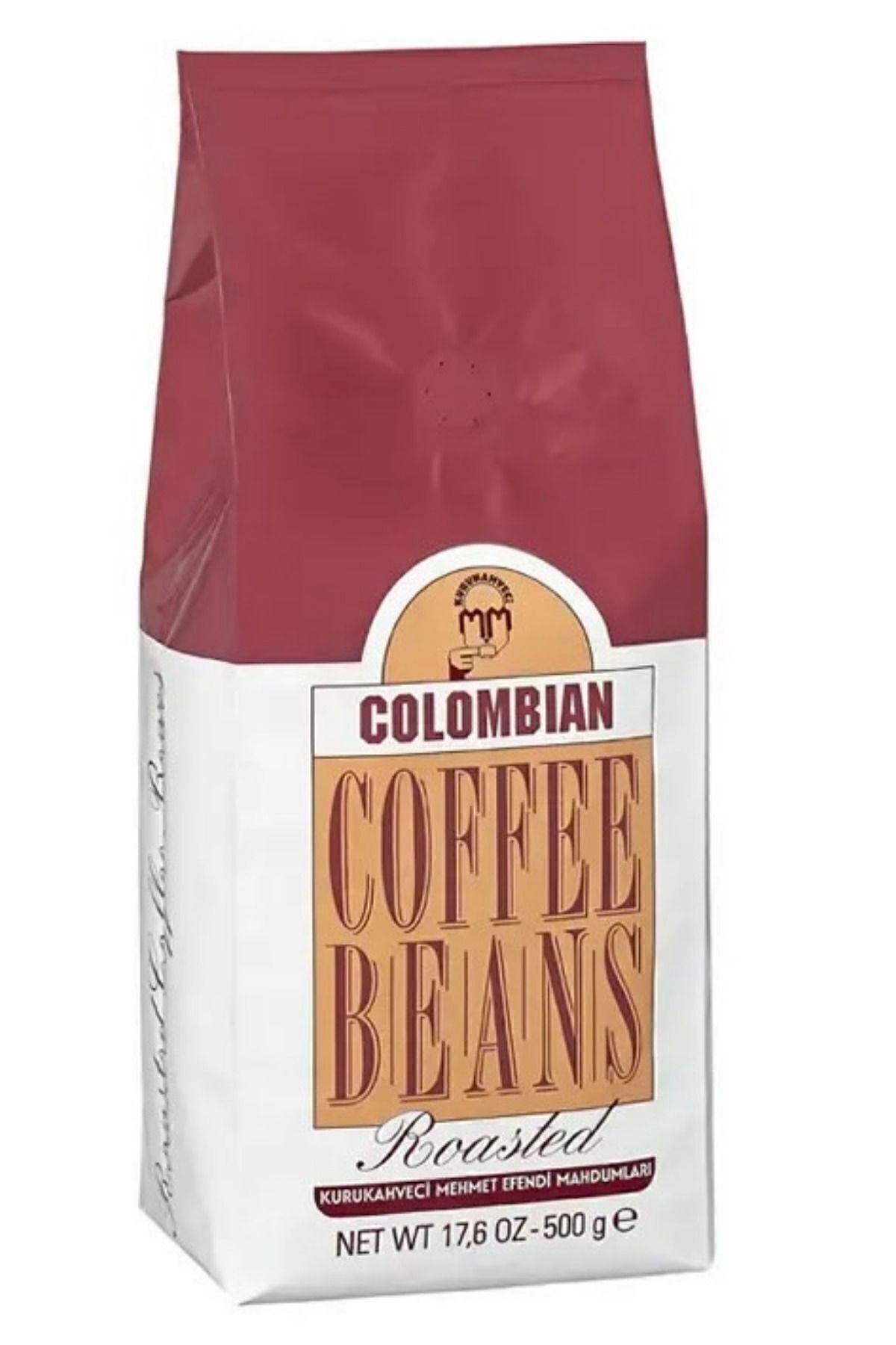 Mehmet Efendi Colombian Çekirdek Kahve 500 Gr (Yarım KG) Kurukahveci Mehmet Efendi