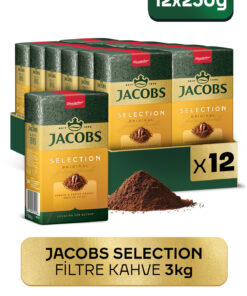 Jacobs Selection Filtre Kahve 250 Gr X 12 Adet