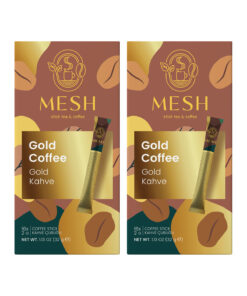 Mesh Stick Granül Kahve Gold Kahve 2 Paket Birarada