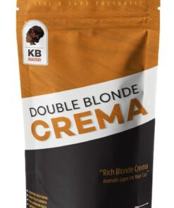 KOFFIEBOON Double Blonde Crema - 1 Kg - Çekirdek Kahve - Orta-koyu Kavrulmuş - Espresso / Filtre Kahve Uyumlu -