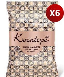 KOCATEPE KAHVE Kocatepe Türk Kahvesi 100 Gr Folyo 6'lı Paket