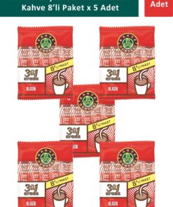 Kahve Dünyası Kahve Dünyası 3ü1 Arada Klasik Kahve 8 x 18 gr x 5 Adet