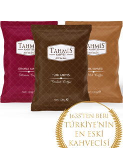 Tahmis Geleneksel Türk Kahvesi Seti 100 G (OSMANLI-TÜRK-DİBEK) Çeşitleri