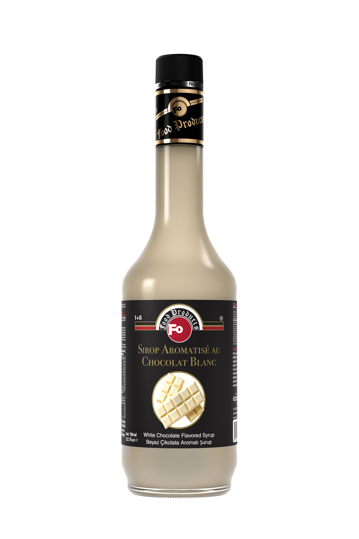 FO Beyaz Çikolata Aromalı Şurup Şekerli 700 ml