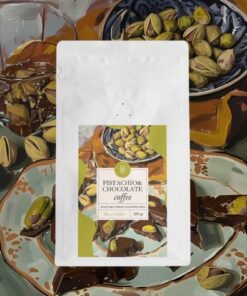 Mim and More Pistachio & Chocolate Coffee – Antep Fıstıklı Çikolata Aromalı Filtre Kahve 200 gr - Görsel 2