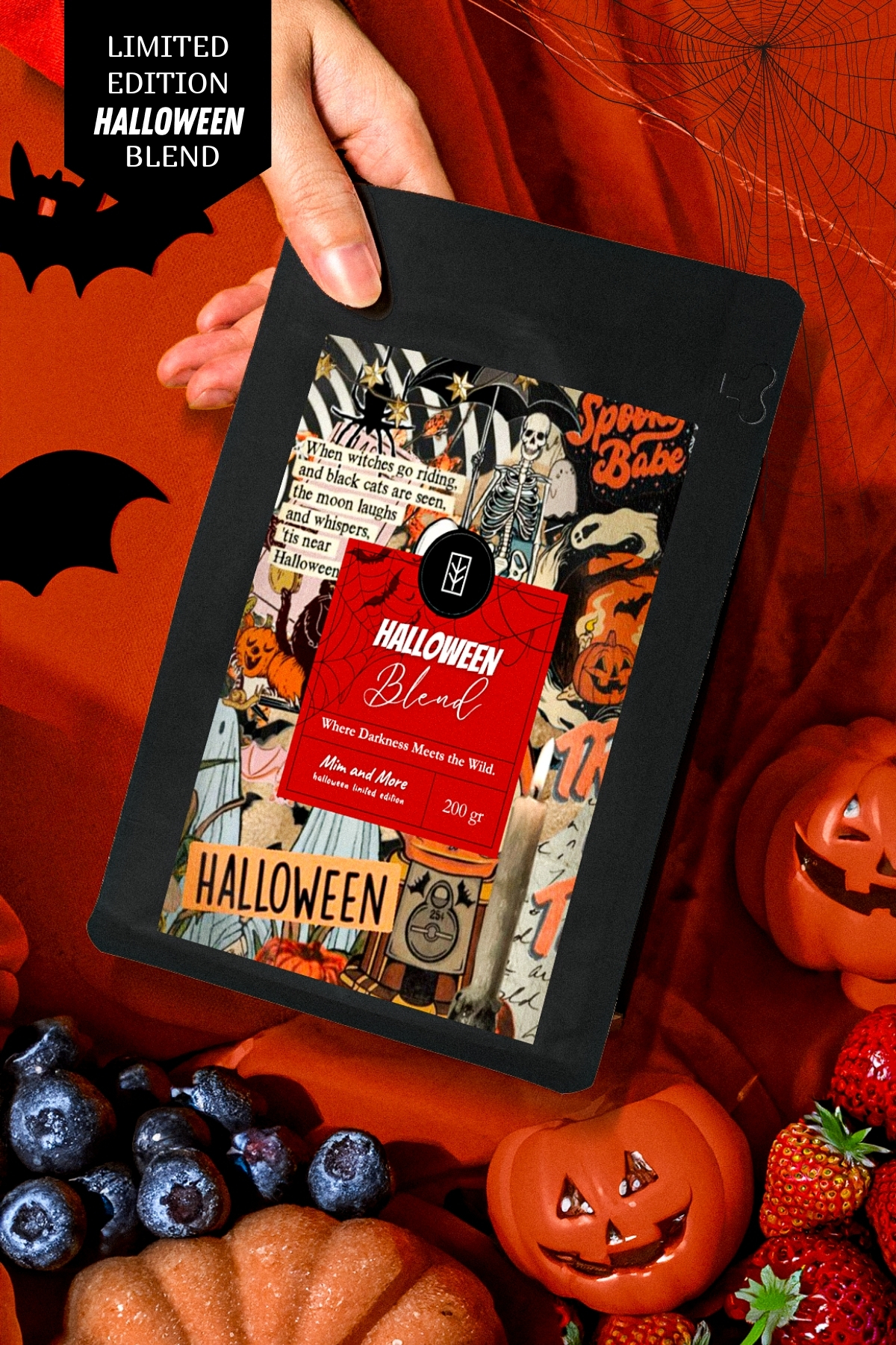 Mim and More Halloween Coffee - Cadılar Bayramı Kahve 200 Gr