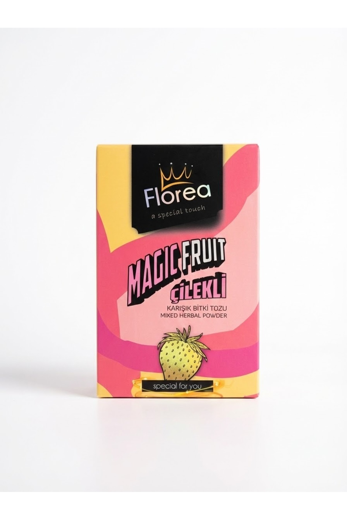 FLOREA Magic Fruit Çilek Aromalı Bitkisel Karışım – İştah Destekleyici & İştah Açıcı
