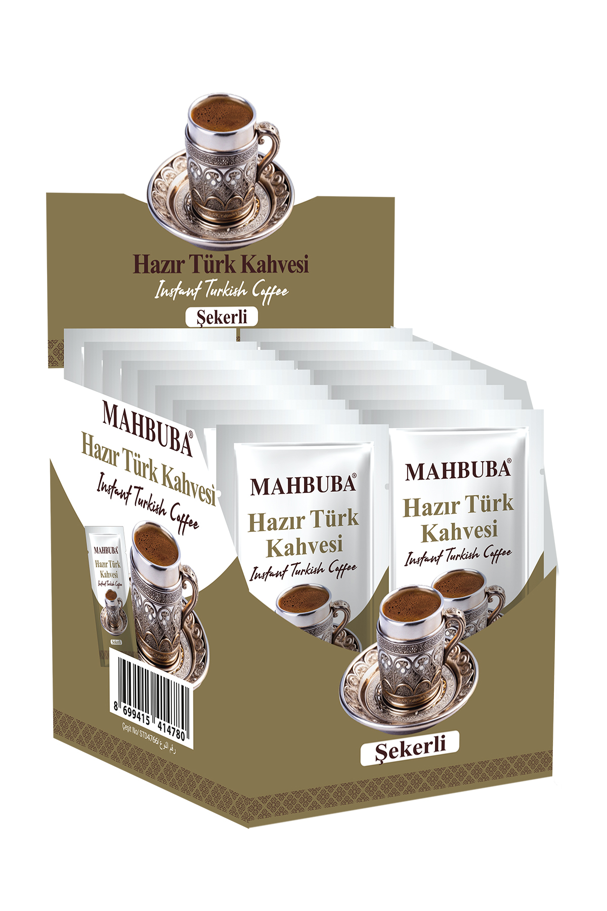 Mahbuba Şekerli Hazır Türk Kahvesi 12x9gr
