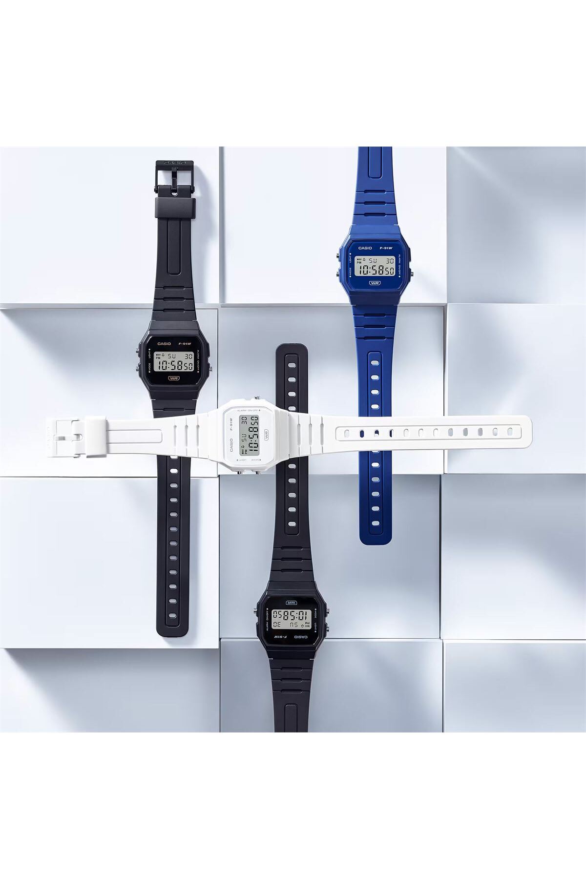 Casio F-91WB-7ADF UNISEX KOL SAATİ - Görsel 3