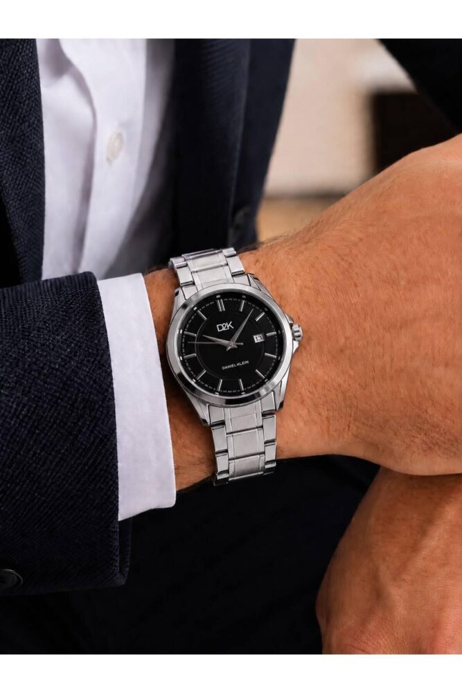 Daniel Klein Damat Ve Takım Elbiseye Özel 2 Yıl Garantili Çelik Kordon Erkek Kol Saati BDK.14452.S2 - Görsel 2