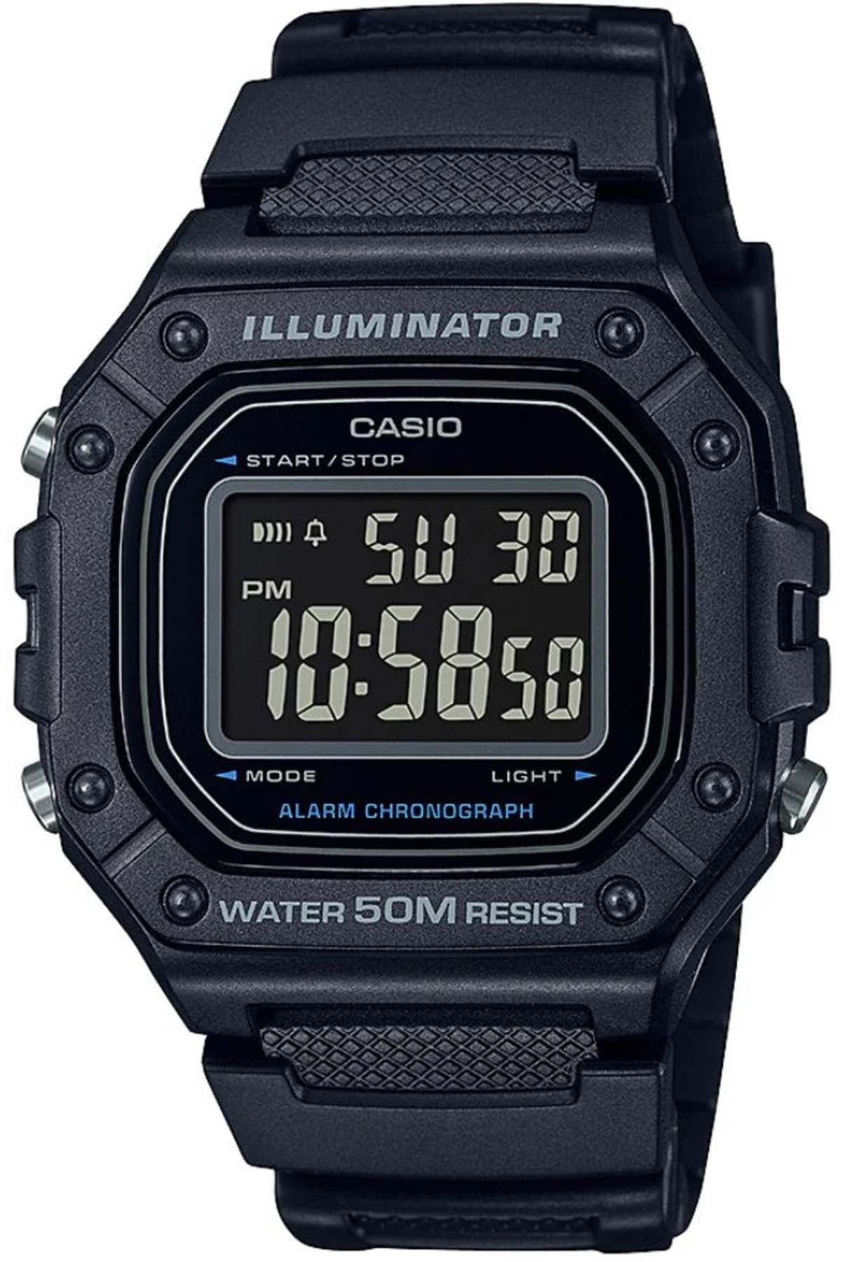 Casio W-218H-1BVDF ERKEK KOL SAATİ - Görsel 3