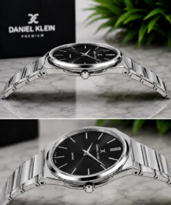 Daniel Klein İNCE YAPRAK KASA ÇİZİLMEZ SAFİR CAM 2YIL GARANTİLİ SU GEÇİRMEZ PASLANMAZ ÇELİK ERKEK SAATİ+BİLEKLİK