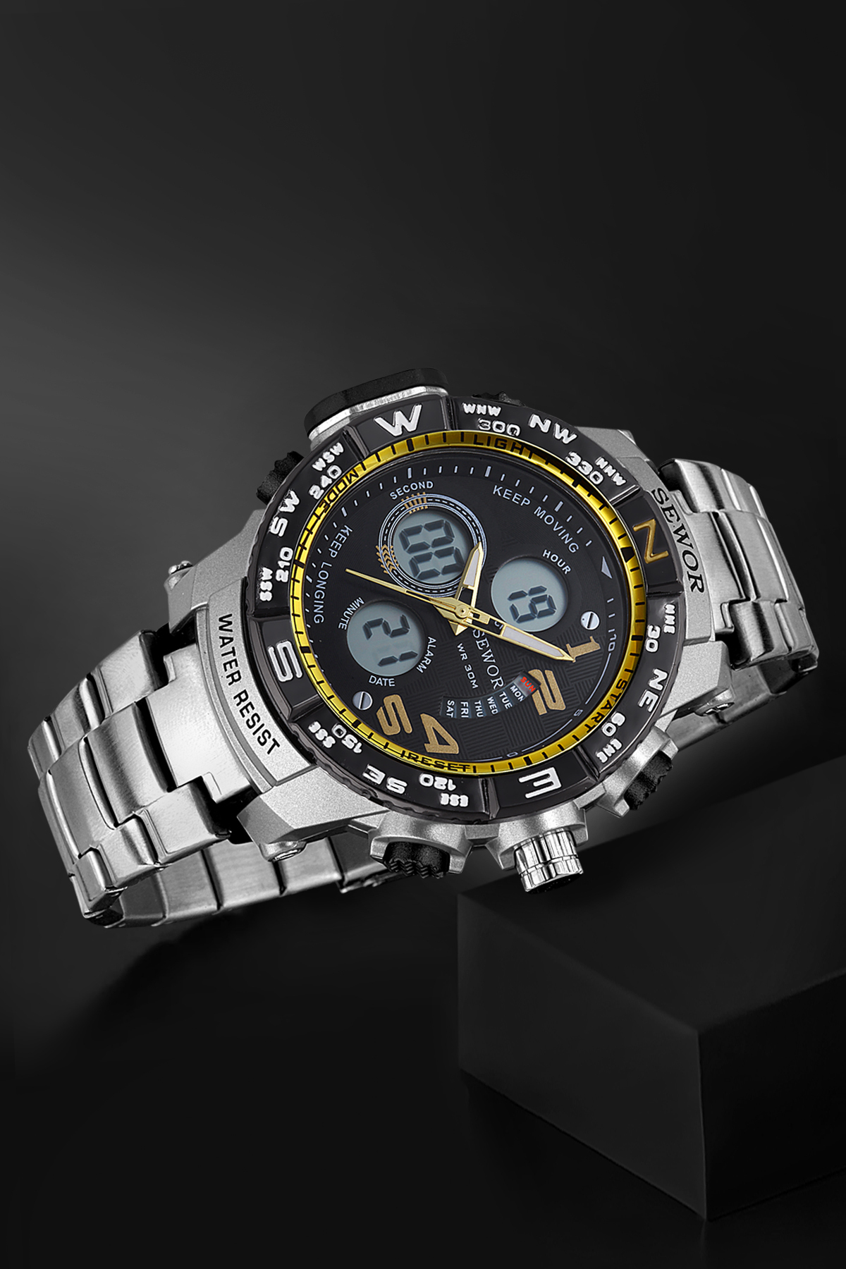 Skmei Sewor Watch Dijital Ve Analog Erkek Kol Saati