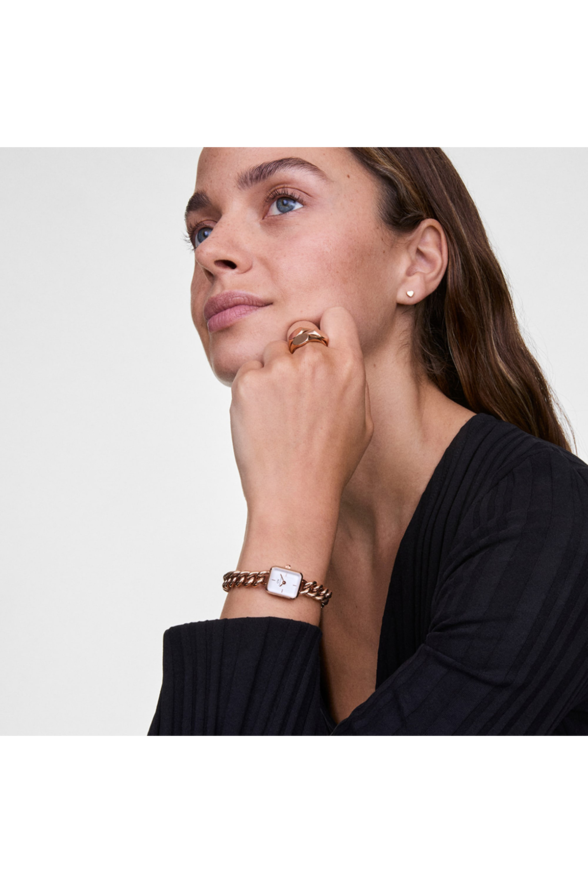 Daniel Wellington Jolie Chain Rose Gold - Görsel 3
