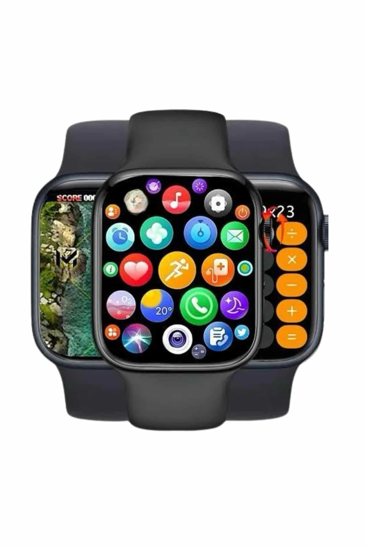 ARMÜZ Akıllı Saat Uyku Ve Sağlık Takibi Arama Cevaplama 44 Mm Amoled Ekran - Görsel 3