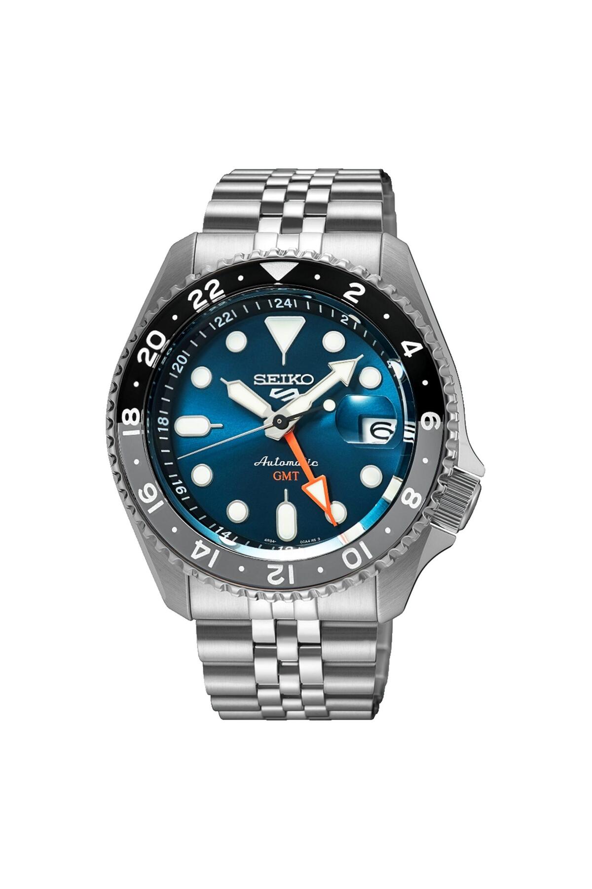 Seiko 5 Sports Otomatik GMT SSK045K Erkek Kol Saati SSK045K1