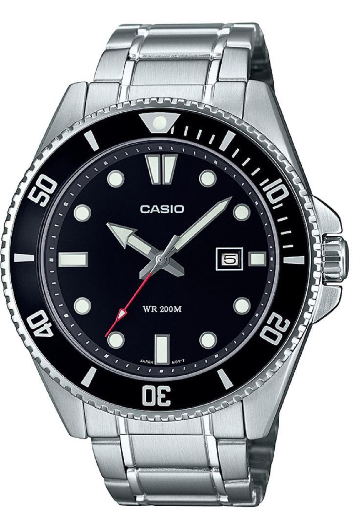 Casio MDV-107 Bill Gates Saati Çelik Kordon Hediyeli - Görsel 3