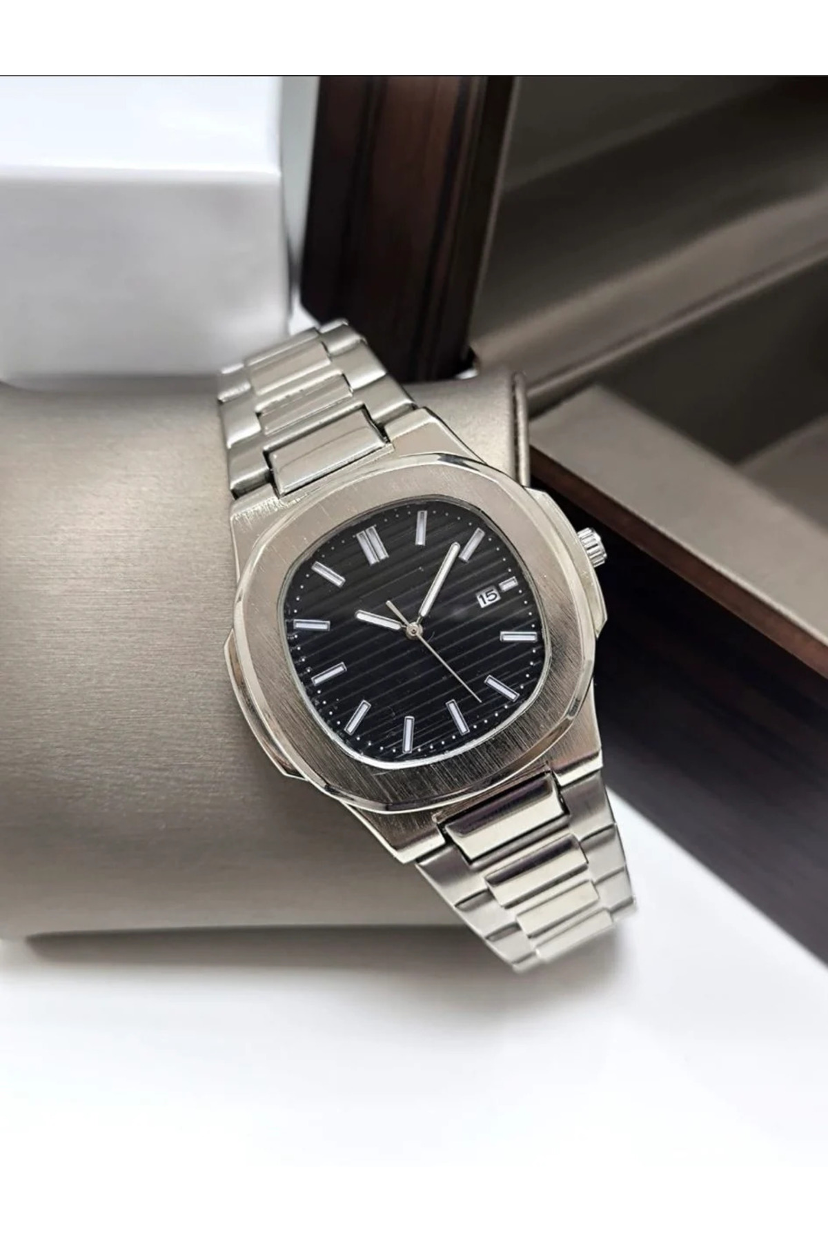 Choppers Eşref Tek Saat Patek Çelik Hediye Kutusunda Babalar Gününe Özel