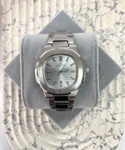 Mazzy Eşref Tek Model İçi Beyaz Patek Çelik Kol Saati - Görsel 3