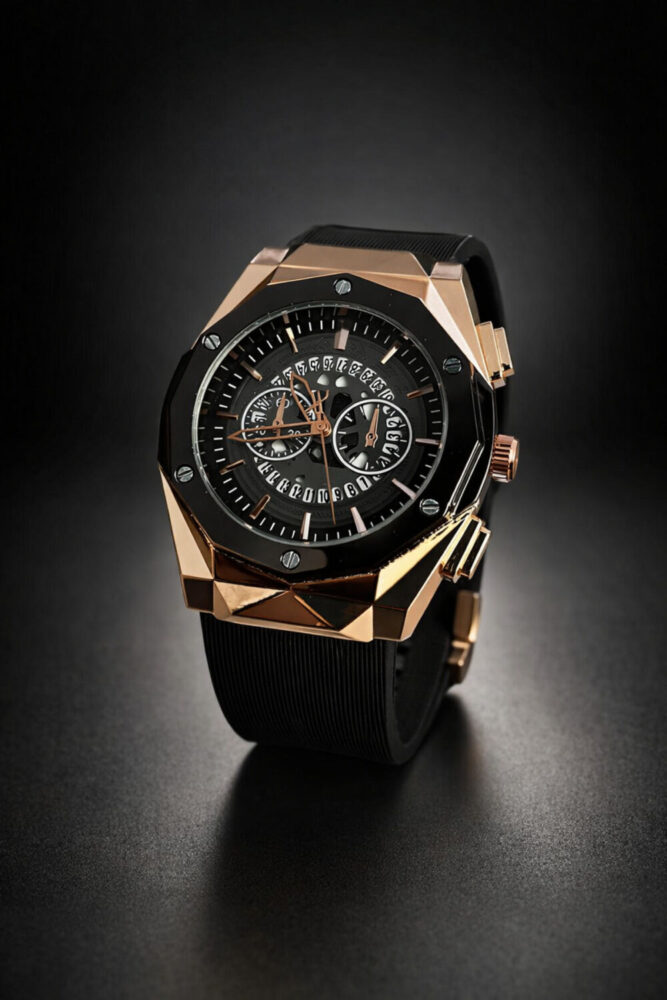 G-Sport POLO Hublot Model Silikon Erkek Takvimli Kol Saati