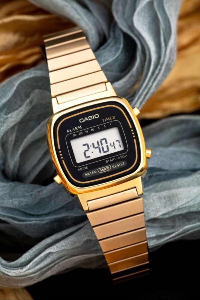Casio Kadın Kol Saati Retro LA670WGA-1DF ( 2 Yıl Türkiye Tek Distribütörü Ersa Saat Garantilidir) - Görsel 3