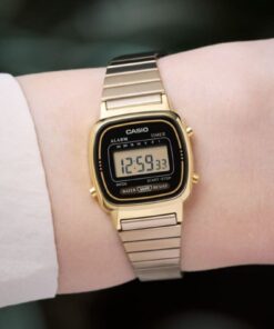 Alternative view of Casio Kadın Kol Saati Retro LA670WGA-1DF ( 2 Yıl Türkiye Tek Distribütörü Ersa Saat Garantilidir)
