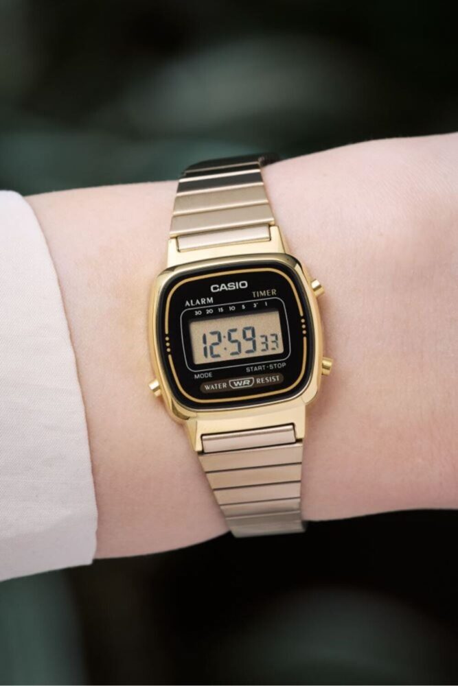 Casio Kadın Kol Saati Retro LA670WGA-1DF ( 2 Yıl Türkiye Tek Distribütörü Ersa Saat Garantilidir) - Görsel 2