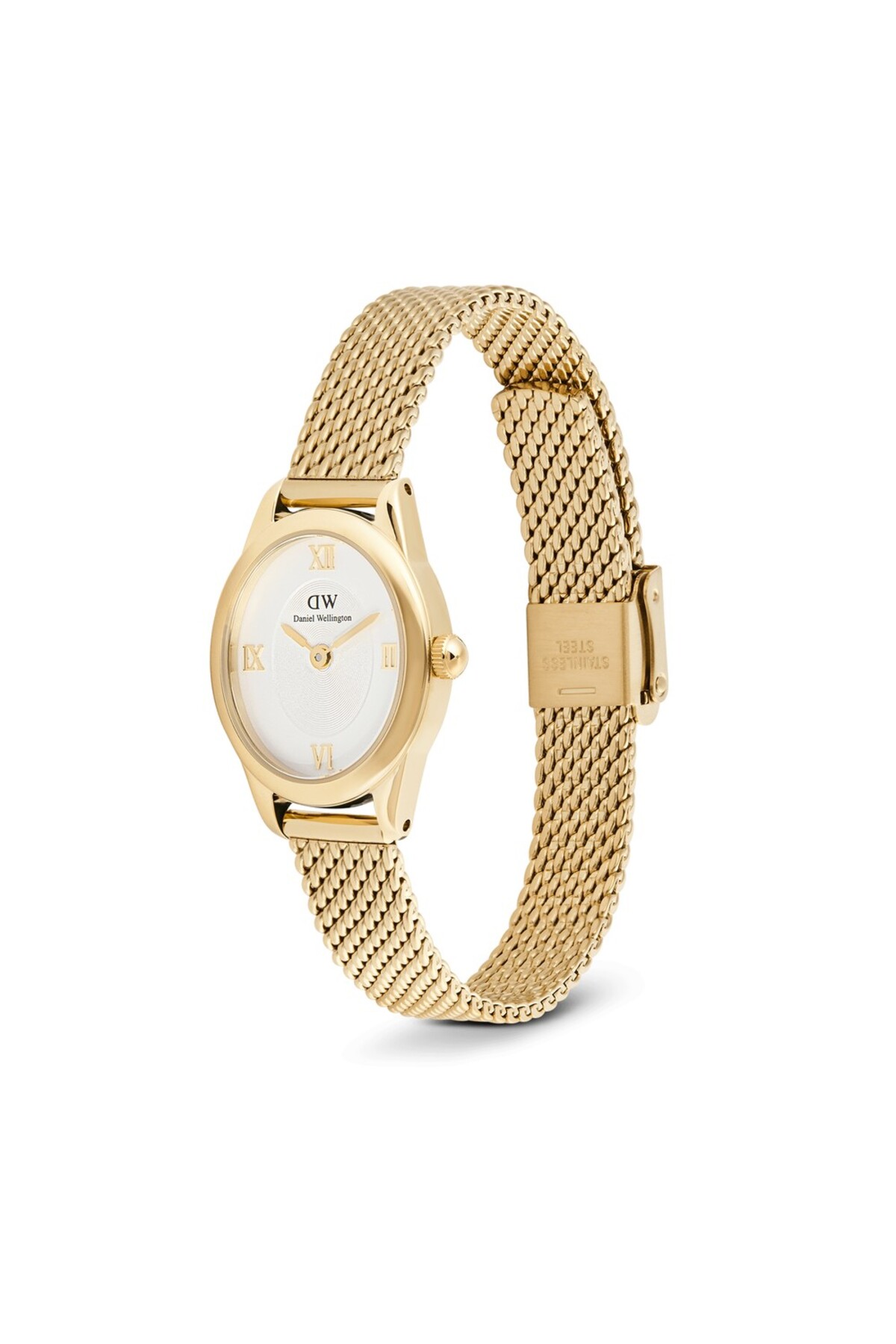 Daniel Wellington Ophelia Mini Mesh White Gold - Görsel 3
