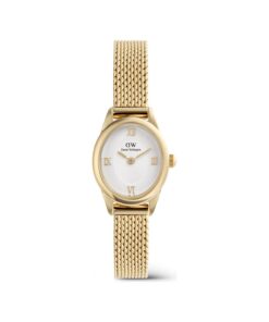 Daniel Wellington Ophelia Mini Mesh White Gold