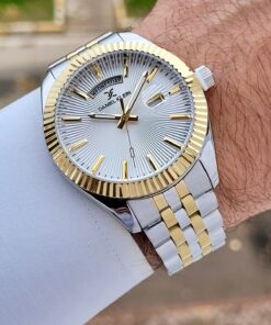 Daniel Klein Gold Gümüş Renk Erkek Kol Saati