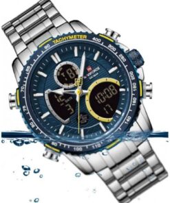 Alternative view of Naviforce Dijital Analog Alarm Ve Aydınlatmalı Erkek Kol Saati