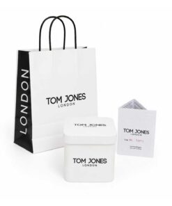 Tom Jones London Erkek kol saati gümüş renk çelik orjinal 3atm su geçirmez 2 yıl garantili faturalı - Görsel 3