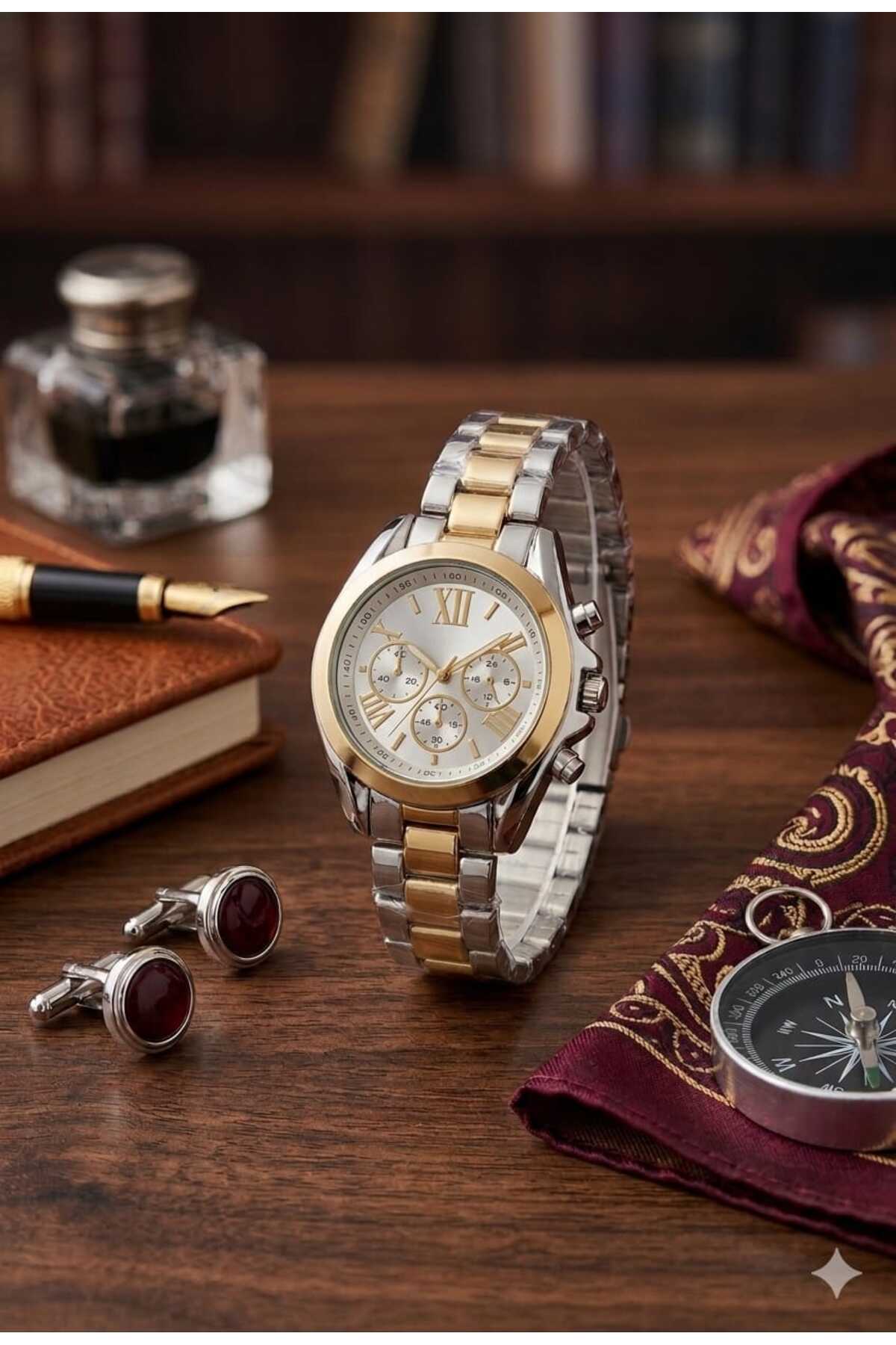 Newera Watch Metal Kordon Minimal Lüx Kadın Kol Saati Anneler Günü Hediyesi