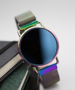 Spectrum Unisex Siyah Dokunmatik Kol Saati Xt250212