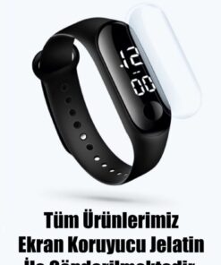 Alternative view of tutkanstore Çocuk Saati Kadın Saati Dokunmatik Dijital Su Geçirmez Kol Saati Aksesuar (AKILLI SAAT DEĞİL)