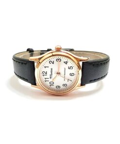 Marlas Retro Kadın Kol Saati, Vintage Tasarım, Klasik, Rose Gold Renk, Kayışlı, Ikonik, Minimal - Görsel 3