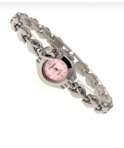 chaoyada Pinterest Model Pembe Kalp Charm Vintage Saat Hediyelik Özel Kutusunda - Görsel 3