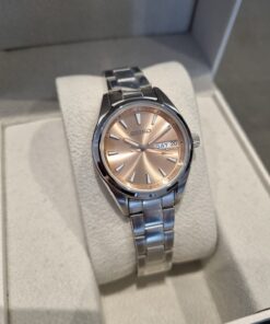 Seiko Metalik Çelik Bilezik 10 ATM Su Geçirmez Safir camlı Kadın Kol Saati