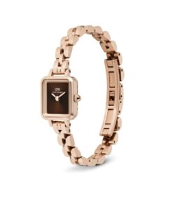 Daniel Wellington Quadro Mini 15.4x18.2 Arch 3-Link Amber Sunray RG DW00600849 Kol Saati - Görsel 3