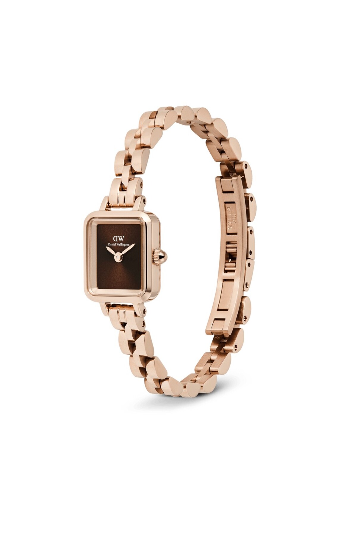 Daniel Wellington Quadro Mini 15.4x18.2 Arch 3-Link Amber Sunray RG DW00600849 Kol Saati - Görsel 3