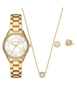 Michael Kors MK4849SET Kadın Kol Saati Kolye ve Küpe Seti
