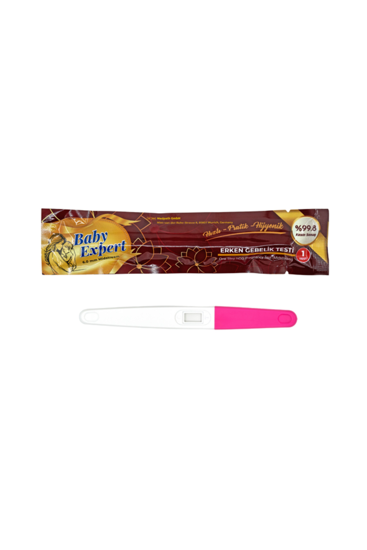 Baby Expert Erken Gebelik Testi .8 Kesin Sonuç X 1 Adet