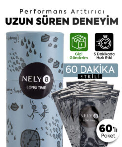 Alternative view of Nely8 Long Time Jel 60 x 1,5 ml-Erkekler için Hijyenik Kullan At Krem, Uzun Süreli Etki{Sprey Değildir}