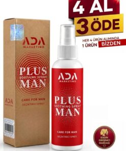 ada marketing adult toys Ada Marketing Plus Man Doğal Ve Kokusuz Uzun Deneyim Sprey Set - Adt