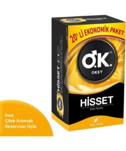 Okey Marka: Okey Hisset Ekonomik Paket Prezervatif 20 Adet Kategori: Prezervatif