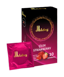 Diblong Çilek Aromalı 10 Lu prezervatif