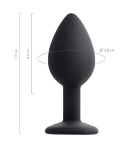 Biosal Yeni Nesil Medikal Silikon Anal Tıkaç Gevşetici Alıştırıcı Plug - Görsel 3