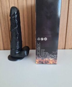 Greenport Dildo Penis Siyah Tam Uzunluk 20 Cm Vajina Anal G Noktası Için Uygun Sex Oyuncak Erotik Shop - Görsel 3