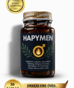 Hapymen Lepidyum, L-Arjinin, Epimedium, Ginseng, Tribulus terrestris ve Vitaminler Takviye Gıda