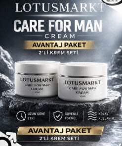 lotusmarkt Care For Man Cream Premium Plus Uzun Deneyim Krem